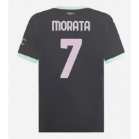 Billiga AC Milan Alvaro Morata #7 Tredje fotbollskläder 2024-25 Kortärmad